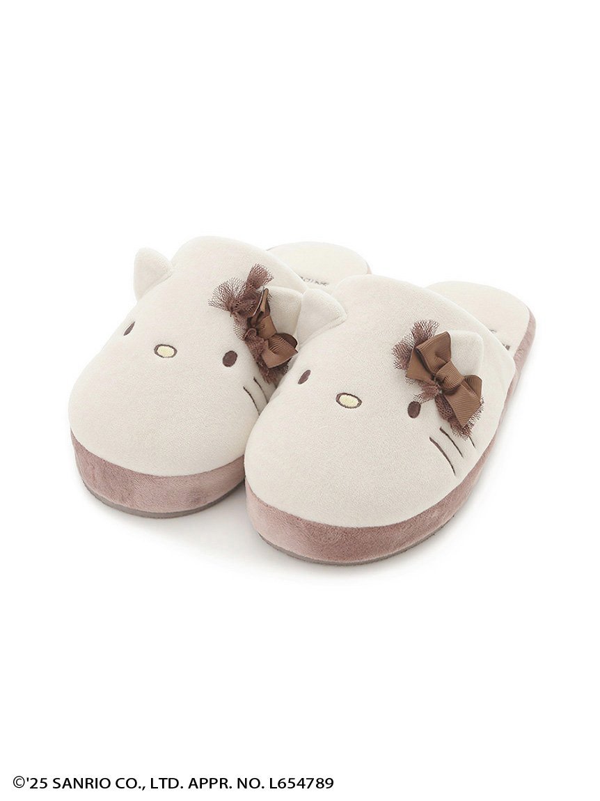 SNIDEL HOME 【HELLO KITTY】ルームシューズ スナイデルホーム インテリア・生活雑貨 その他のインテリア・生活雑貨 レッド【送料無料】のサムネイル