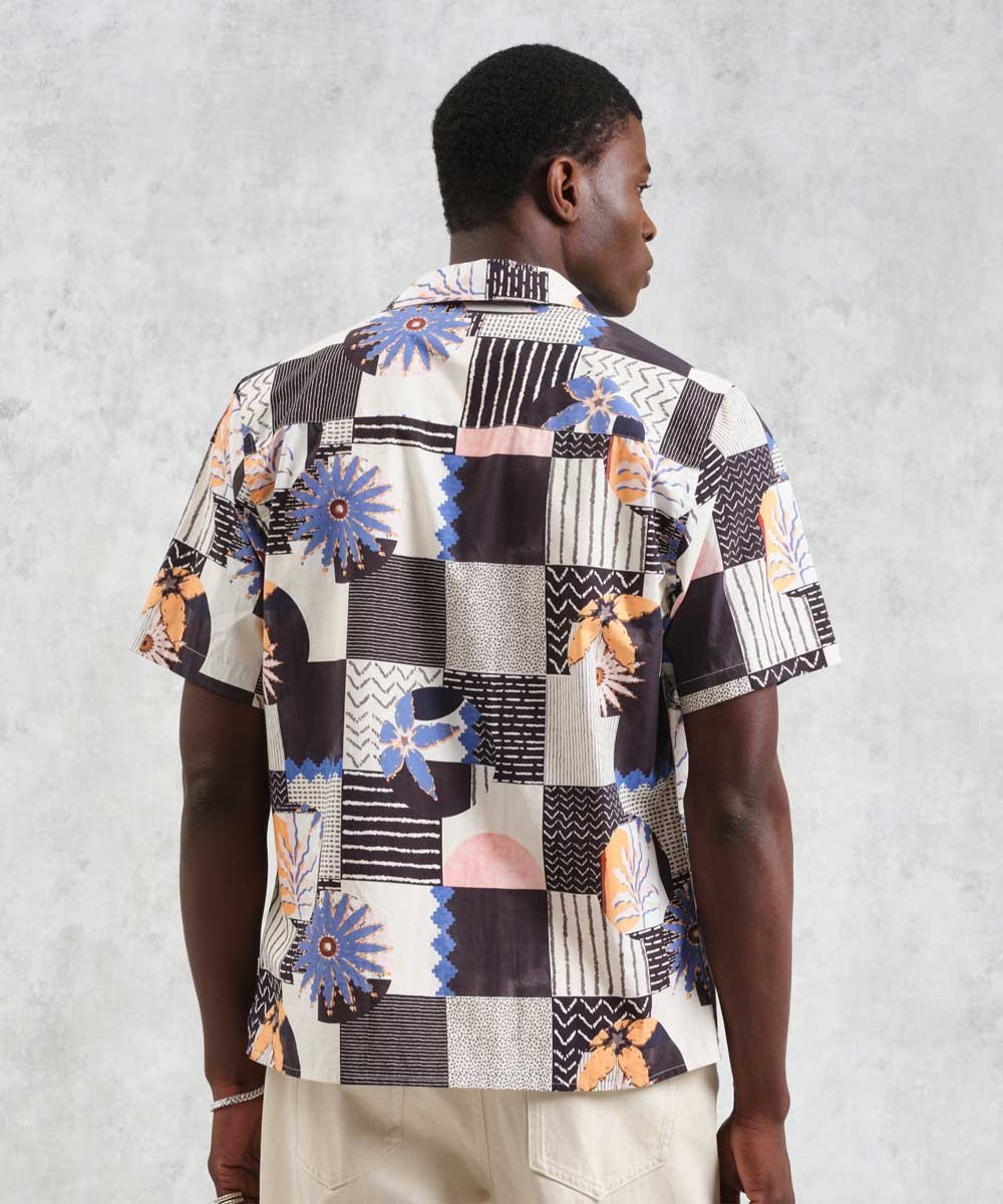 Wax London ディドコットシャツ GRID FLORAL ワックスロンドン トップス シャツ・ブラウス【送料無料】