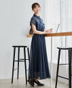 【SALE/20%OFF】Andemiu シャツセットアップ アンデミュウ スカート その他のスカート グレー ブラウン レッド ネイビー ブラック【送料無料】