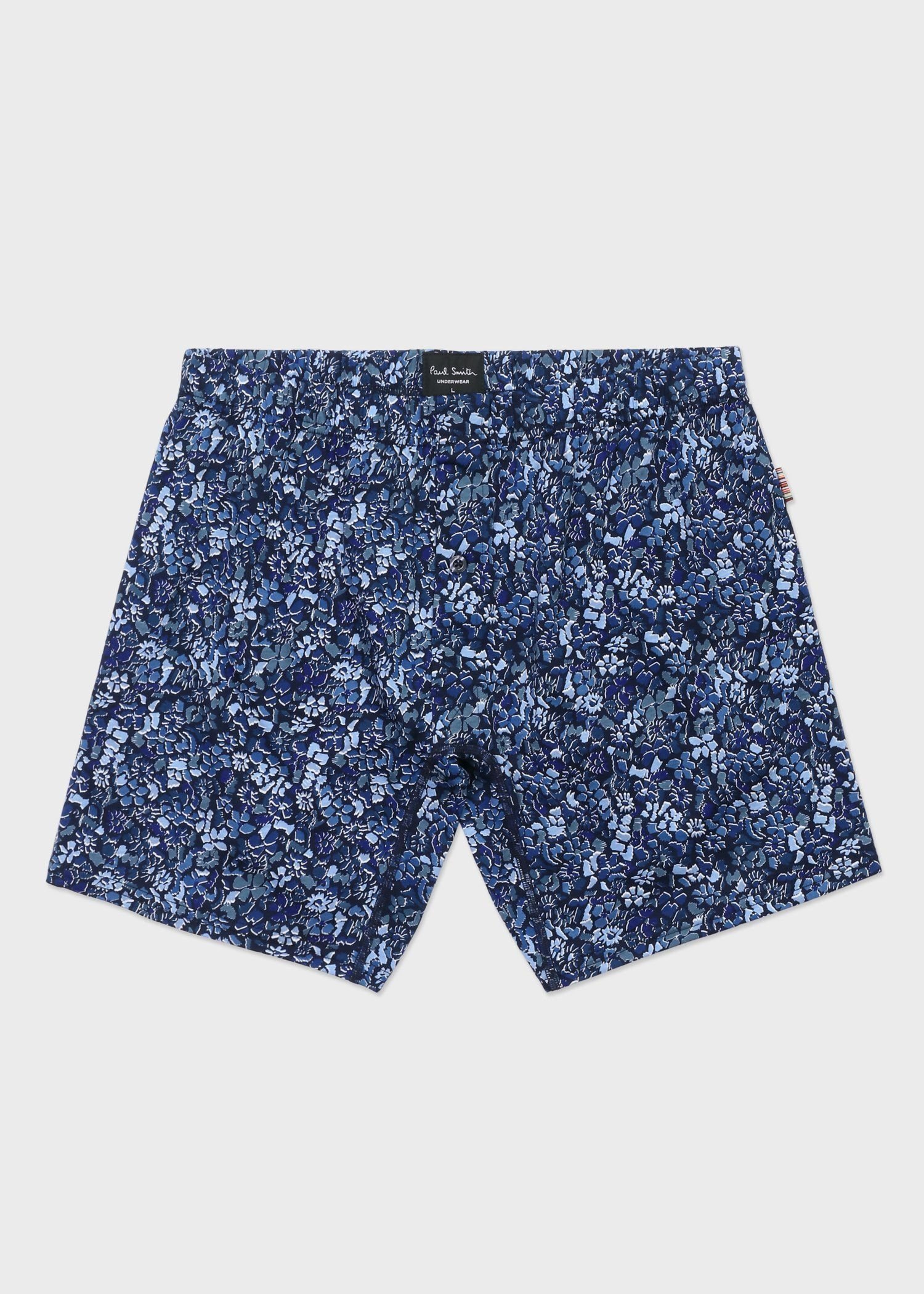 Paul Smith "Pencil Floral" ニットトランクス ポール・スミス インナー・ルームウェア ボクサーパンツ・トランクス オレンジ ネイビー【送料無料】