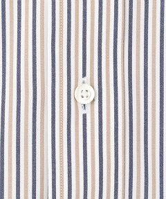 Alternate Stripe Point Collar Dress Shirt HDOVNS0201: Beige Alternate Stripe Point Collar Dress Shirt HDOVNS0201: Beige