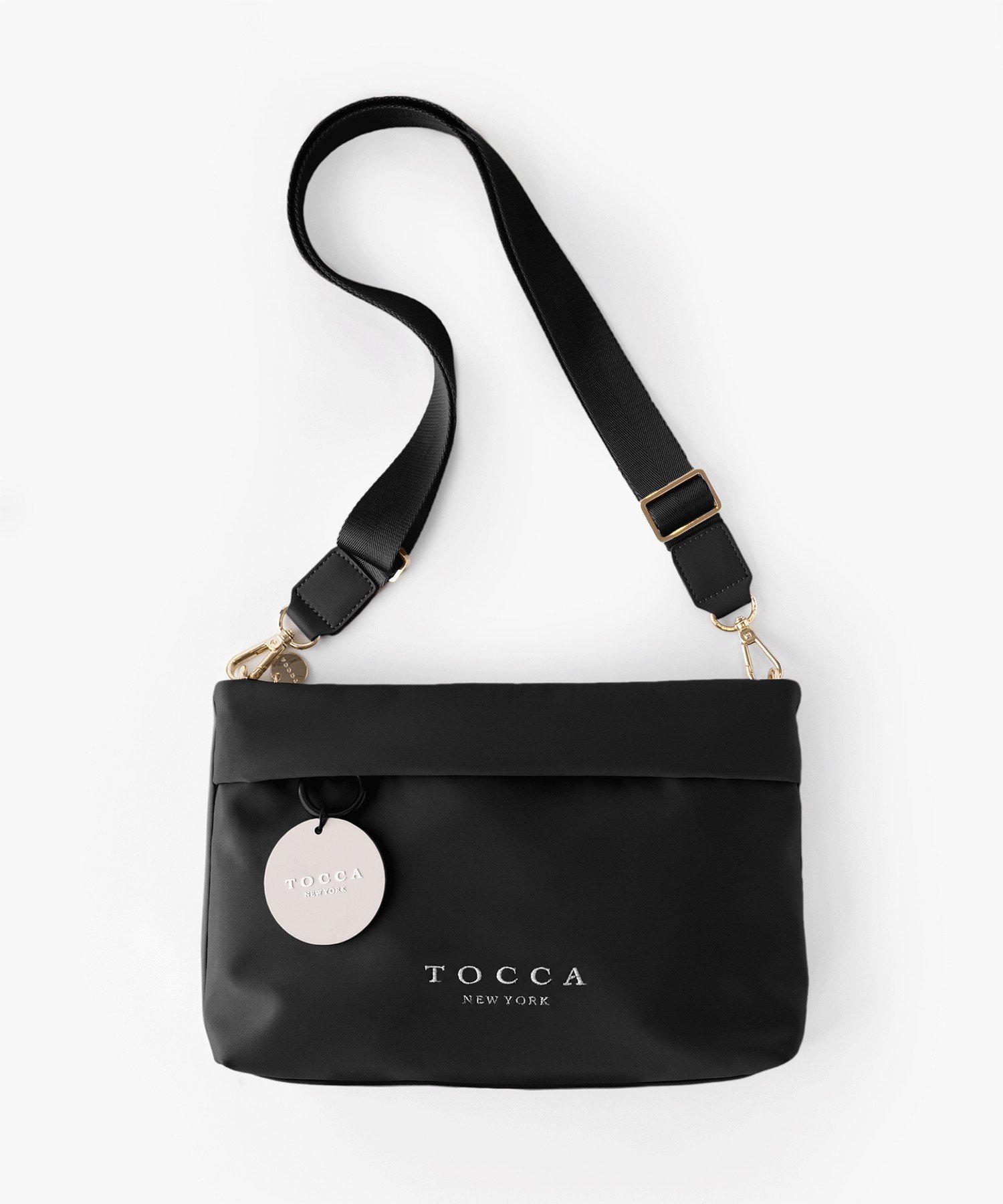 TOCCA 【WEB限定&一部店舗限定】【撥水】ARIA POCHETTE ポシェットバッグ トッカ バッグ ショルダーバッグ ブラック ピンク ベージュ パープル【送料無料】