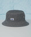 【SALE/20%OFF】NANO universe Lee/LE BUCKET DENIM ナノユニバース 帽子 その他の帽子 ブルー ブラック【送料無料】