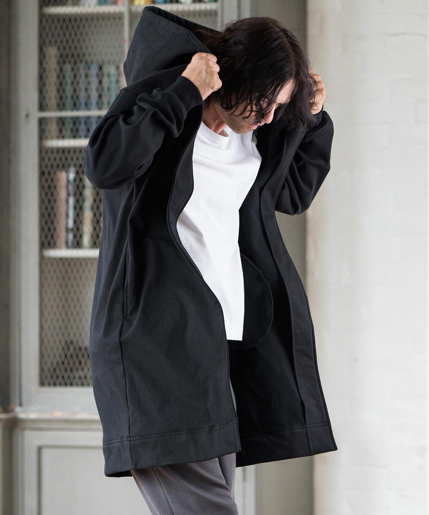 CAMBIO mj10147- Fleece Bonding Denim Hooded Coat ǥ˥ॳ ӥ 㥱åȡ ¾Υ㥱...