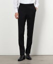 COMME CA ISM 【セットアップ対応】ポリエステル ウール ギャバ パンツ コムサイズム スーツ・フォーマル スーツパンツ グレー ブラック【送料無料】