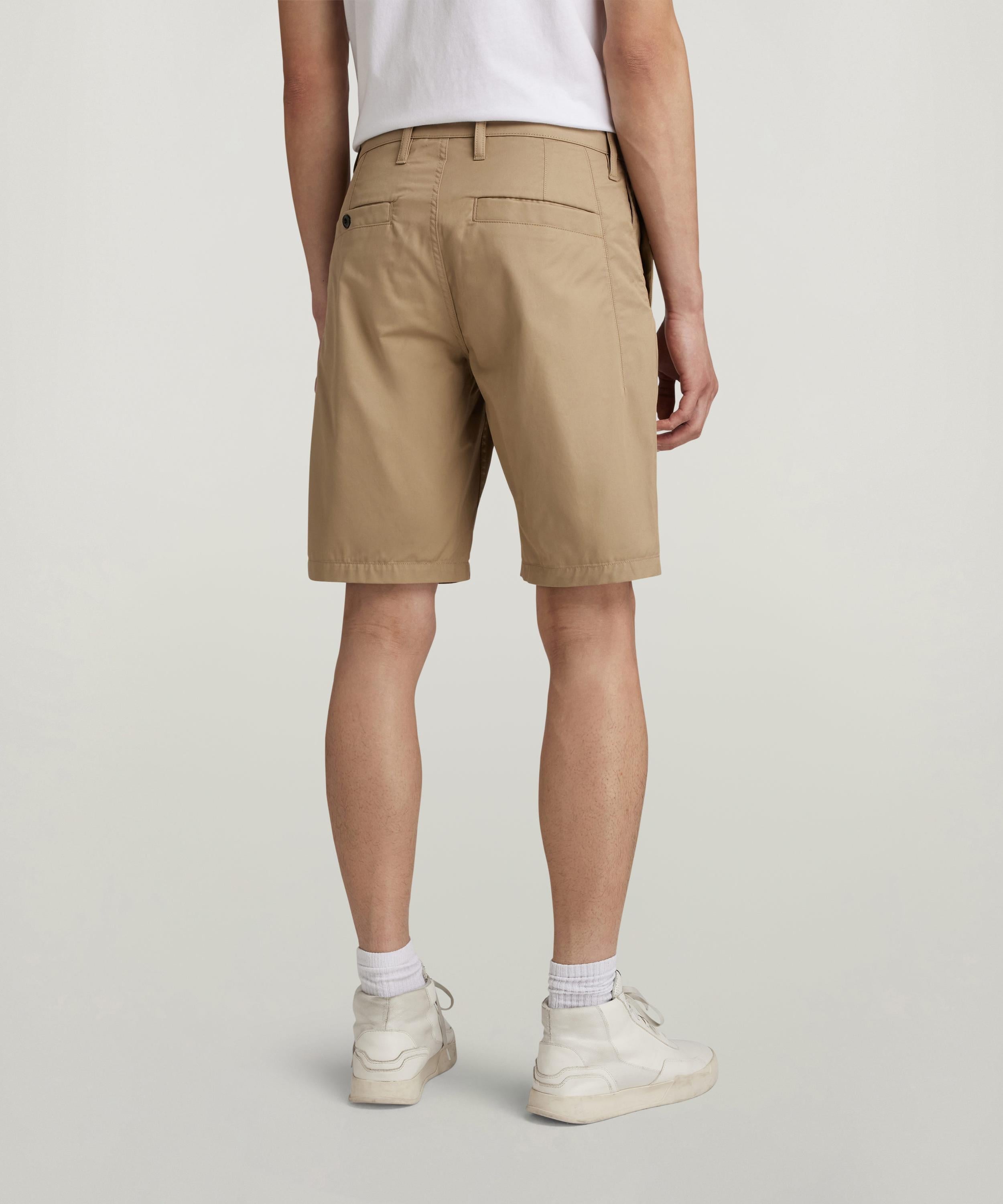 【公式ショップ】Bronson Straight Shorts/ベーシックデザインチノショートパンツ ジースターロゥ パンツ その他のパンツ ベージュ