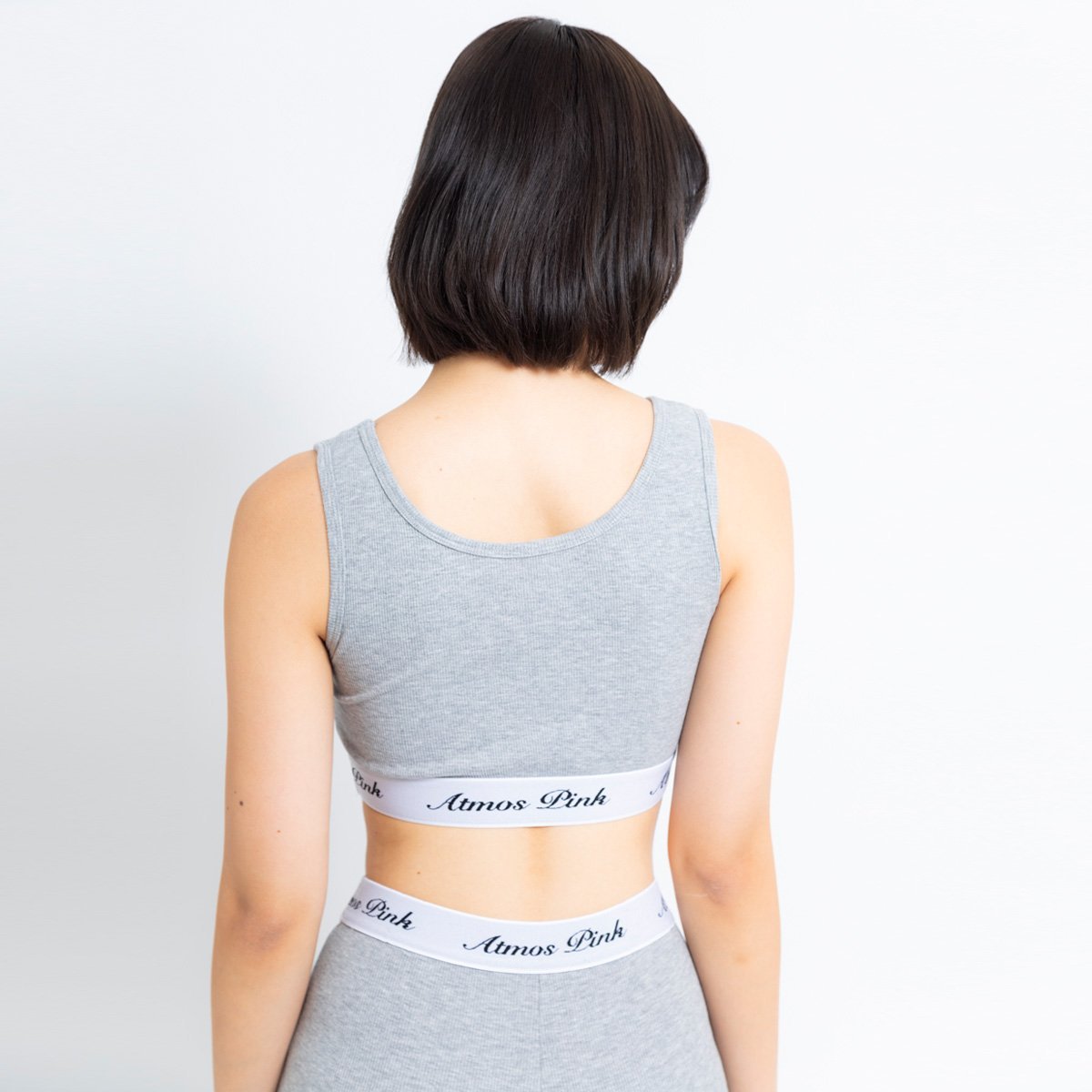 atmos pink atmos pink Basic inner wear GRAY アトモス トップス ノースリーブ・タンクトップ グレー