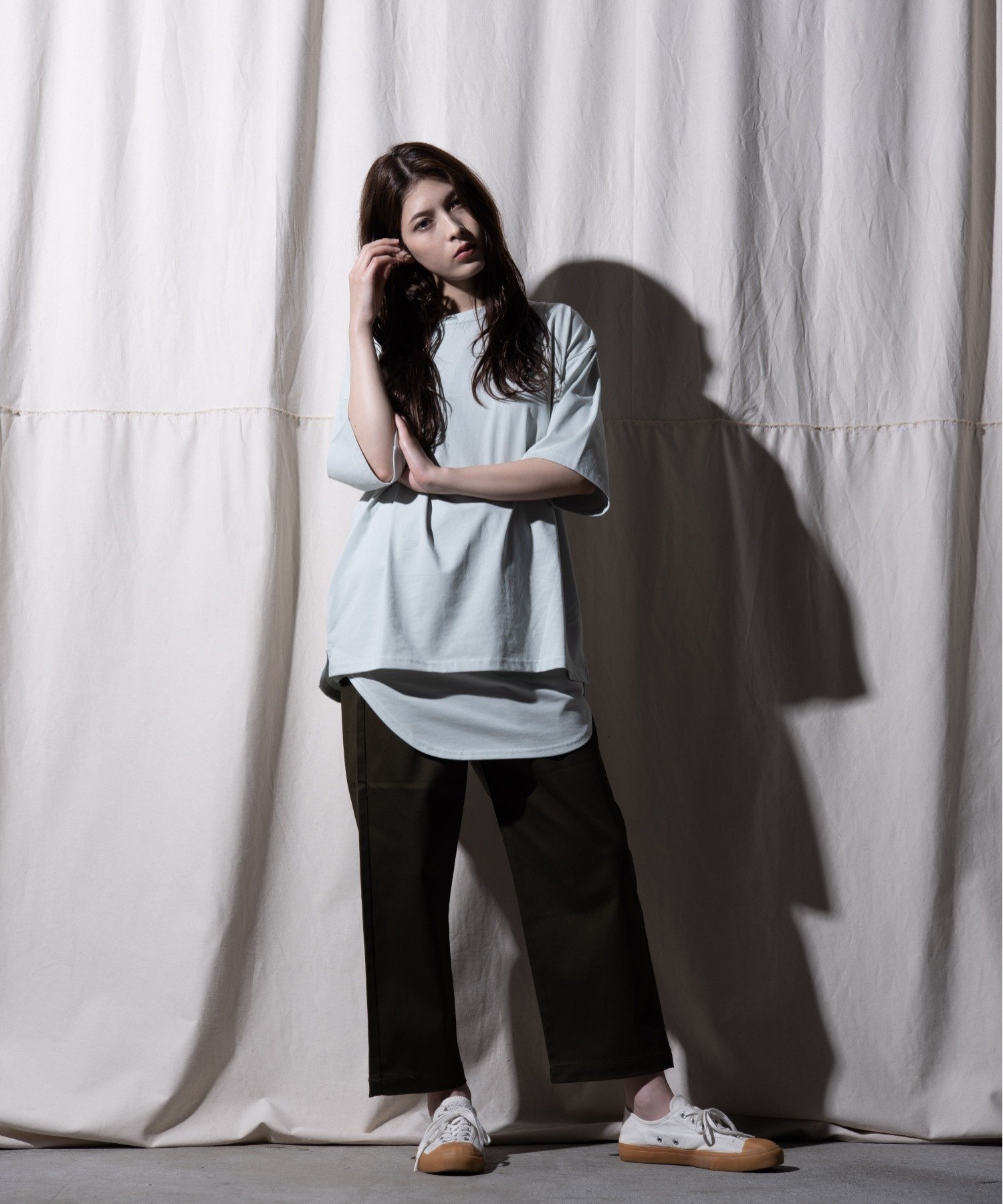 【SALE／50%OFF】CALIFORNIA APPAREL CALIFORNIA APPAREL/(U)ANKLE CUT STANDARD 310 カリフォルニアアウトフィッターズ パンツ その他のパンツ カーキグリーン