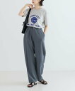 【SALE/50%OFF】URBAN RESEARCH ポプリンイージーパンツ アーバンリサーチ パンツ その他のパンツ ベージュ【送料無料】