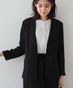 【SALE/52%OFF】INDIVI 春SALE!【着る日傘/遮熱/UVケア】ノーカラージャケット インディヴィ スーツ・フォーマル セットアップスーツ ピン...