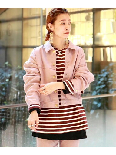 【SALE/30%OFF】Johnbull Johnbull/(W)デニムショートジャケット ジョンブルプライベートラボ ジャケット・アウター デニムジャケット グリーン ピンク【送料無料】 【SALE/30%OFF】Johnbull Johnbull/(W)デニムショートジャケット ジョンブルプライベートラボ ジャケット・アウター デニムジャケット グリーン ピンク【送料無料】