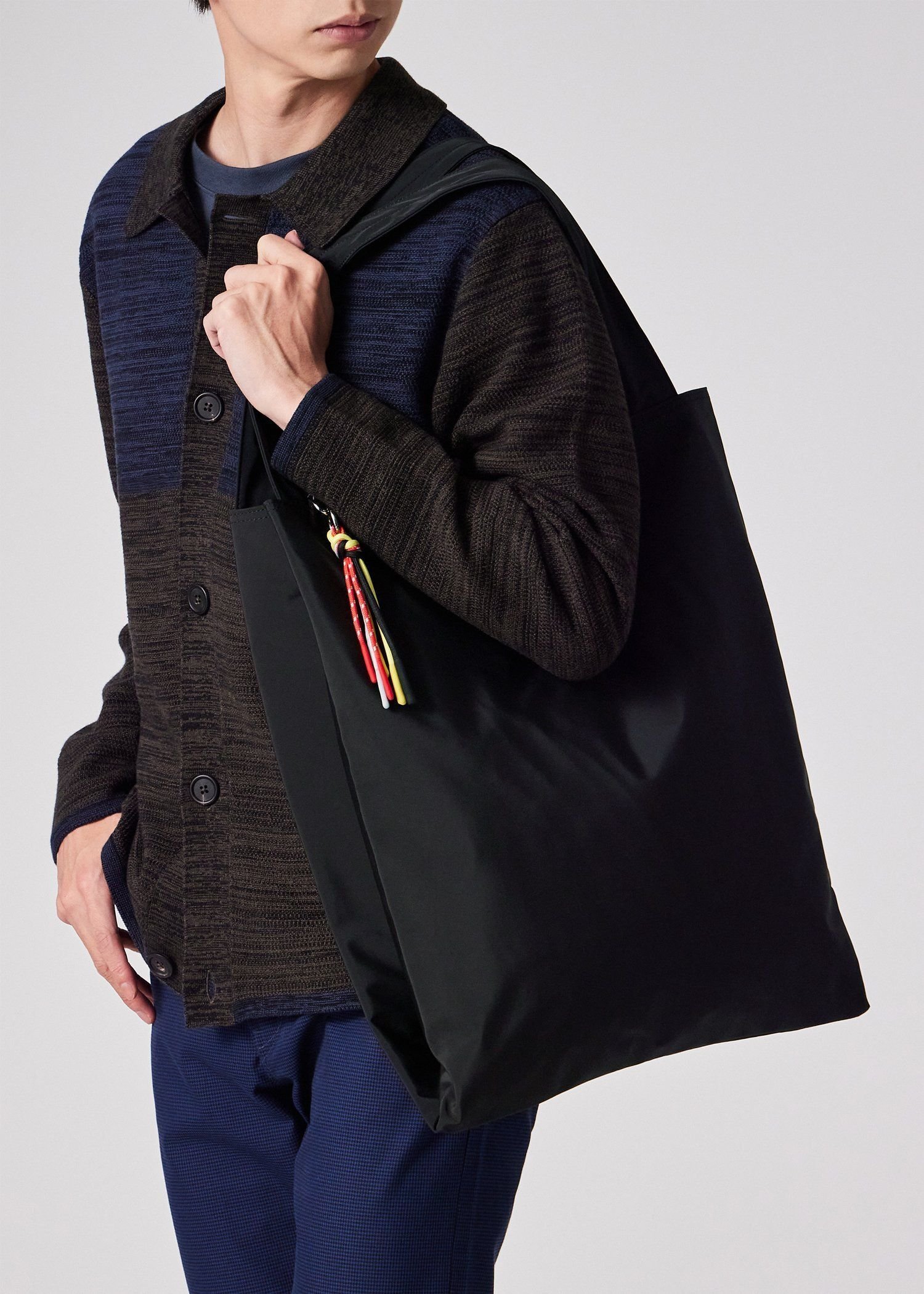 Paul Smith PSライトポリエステル トートバッグ ポール・スミス バッグ その他のバッグ ブラック【送料無料】