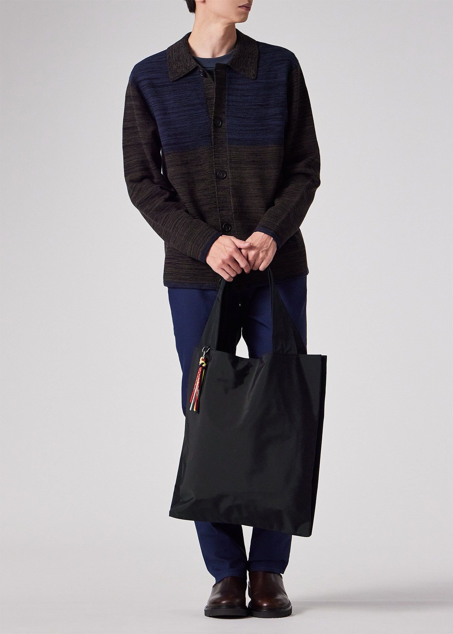 Paul Smith PSライトポリエステル トートバッグ ポール・スミス バッグ その他のバッグ ブラック【送料無料】