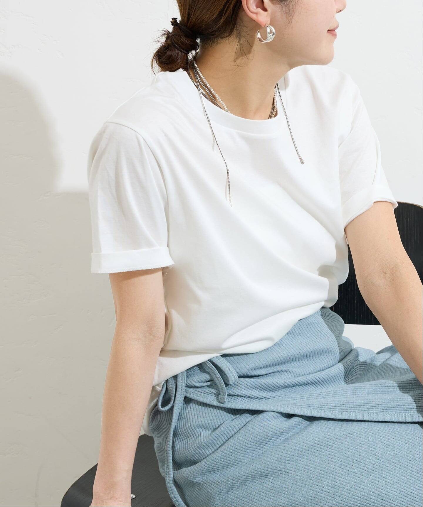JOURNAL STANDARD 《追加4》汗ジミ防止ナノシアハーフスリーブT ジャーナル スタンダード トップス カットソー・Tシャツ レッド グレー ホワイト ブラック