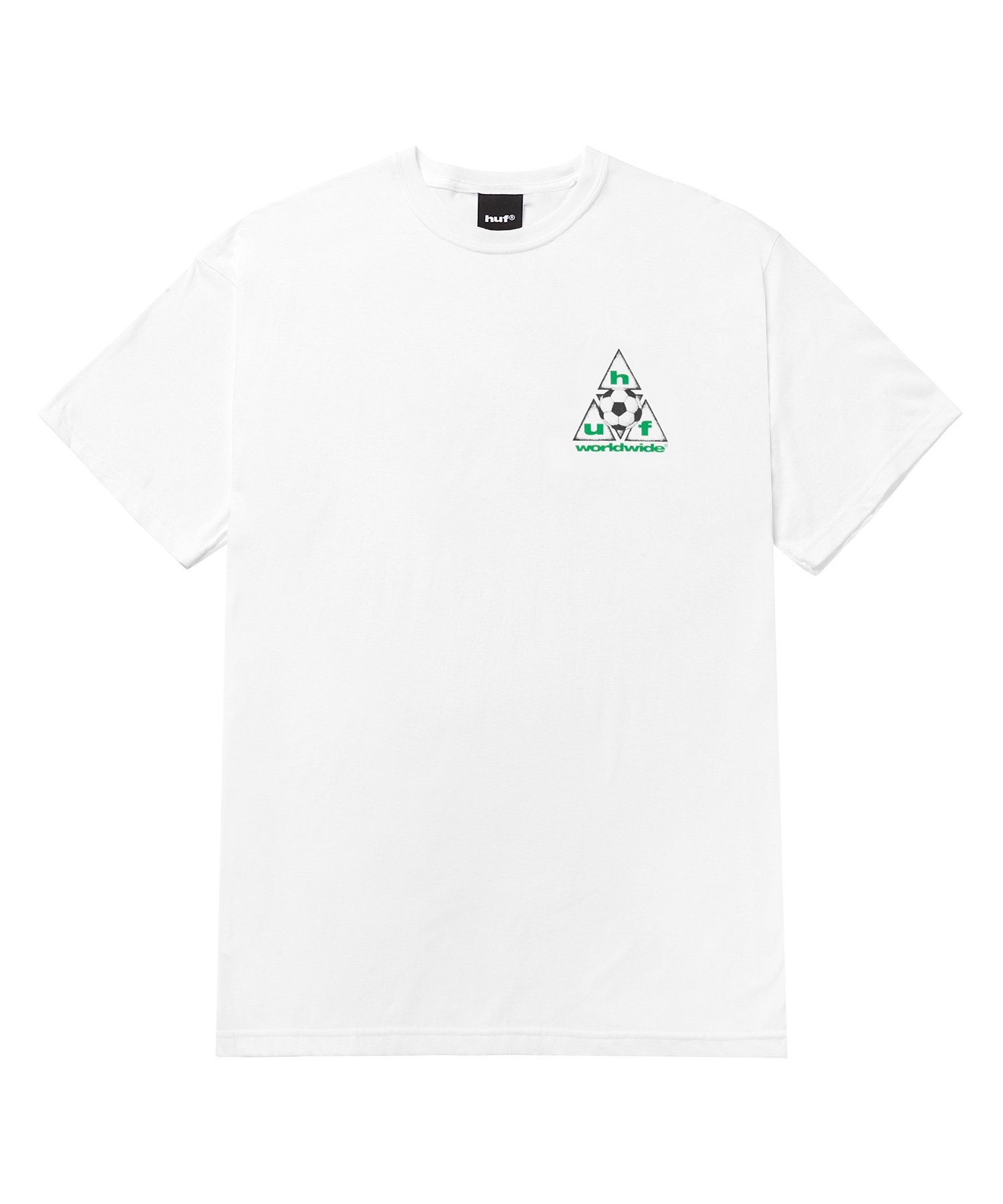 SOCCER STRIKER TT SS TEE / HUF Tシャツ ハフ トップス カットソー・Tシャツ ホワイト