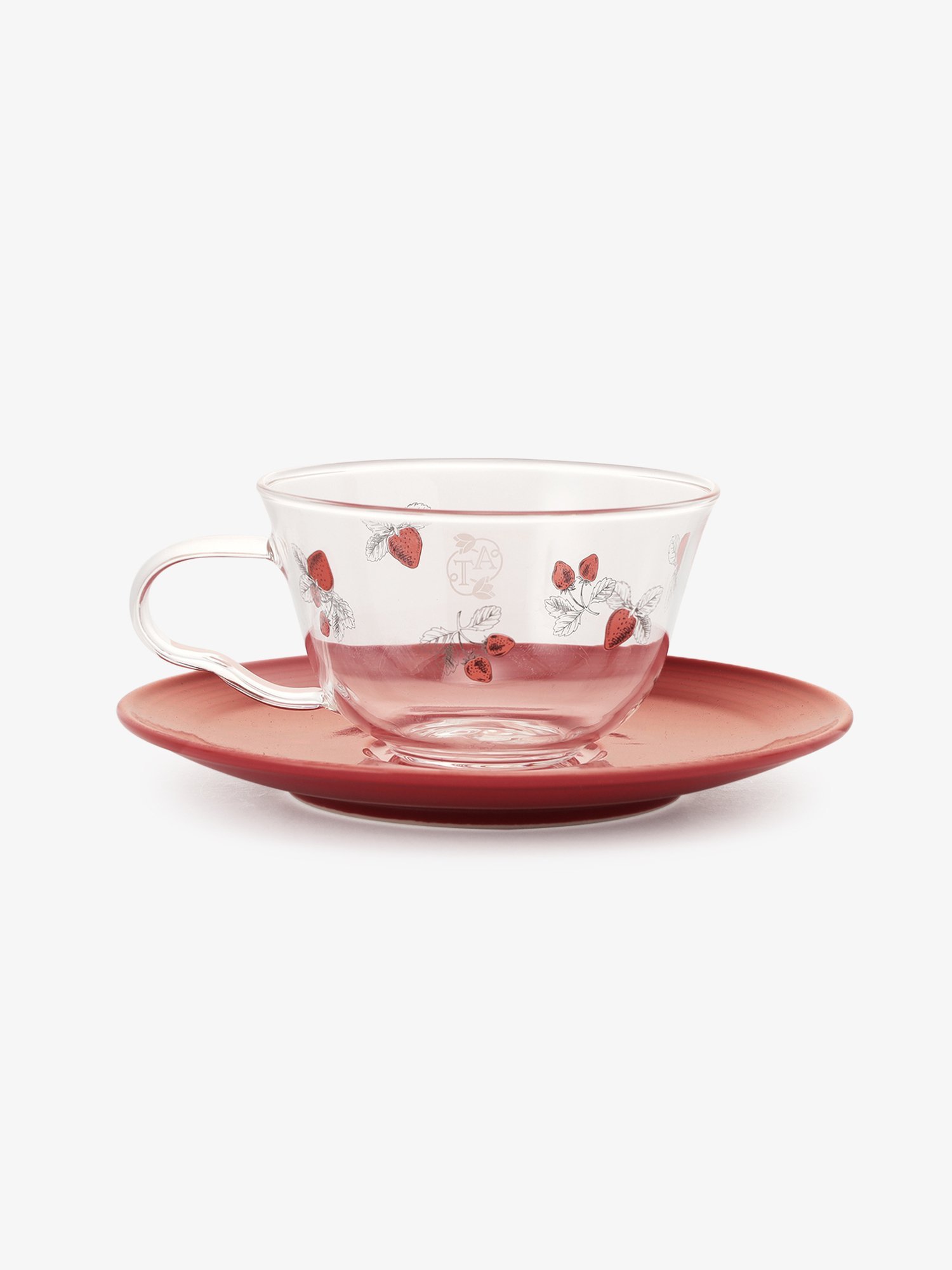 Afternoon Tea LIVING ストロベリー耐熱ガラスカップ&ソーサー/パラレル アフタヌーンティー・リビング 食器・調理器具・キッチン用品 その他の食器・調理器具・キッチン用品 レッド stylife-12910720 Rakuten Fashion サンプル画像3
