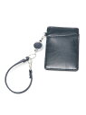 【SALE/10%OFF】ADPOSION ADPOSION/(U)PUレザー リール付きパスケース テットオム 財布・ポーチ・ケース パスケース・定期入れ ブ...