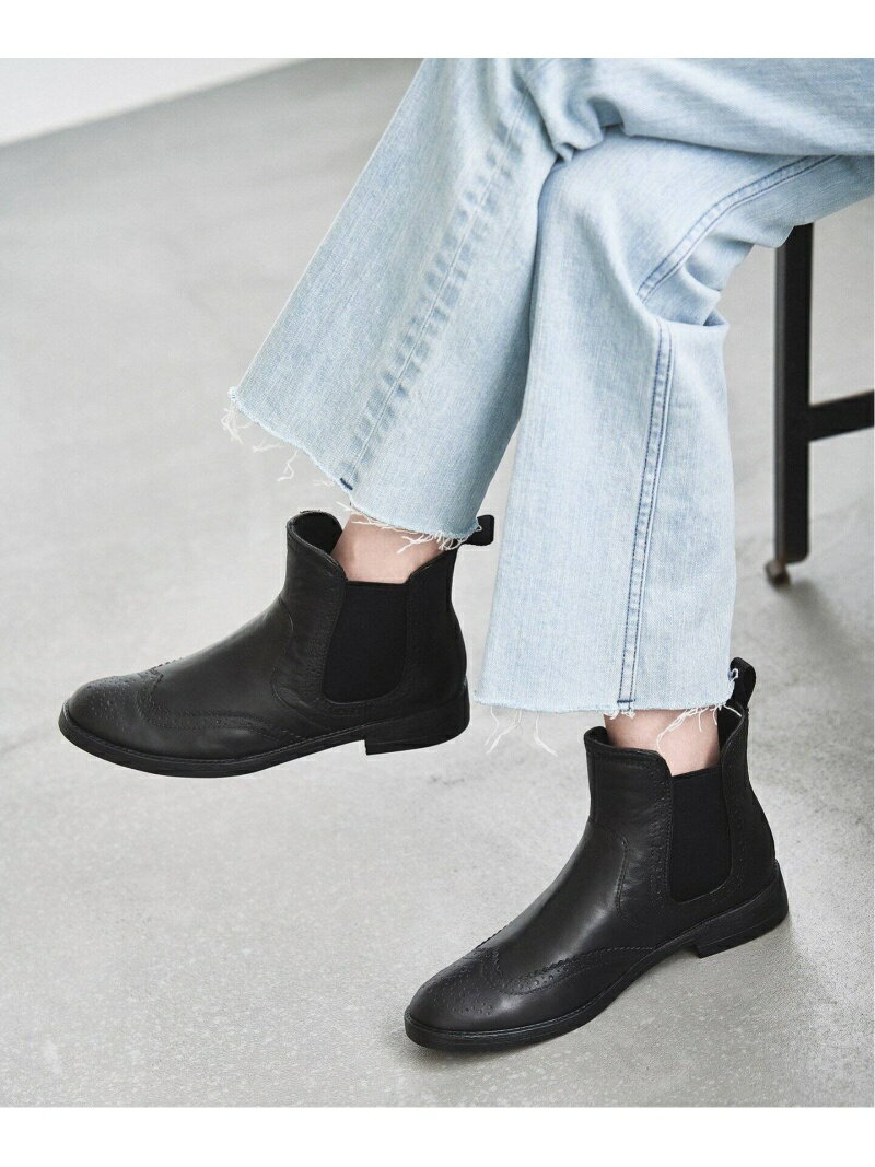 Le Talon RAINFUBS サイドゴアメダリオンレインブーツ ルタロン シューズ・靴 ブーツ ブラック【送料無料】のサムネイル