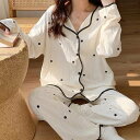 【SALE/30%OFF】miniministore 韓国パジャマ レディース 部屋着薄手長袖 ミニミニストア インナー・ルームウェア パジャマ パープル ブラ...