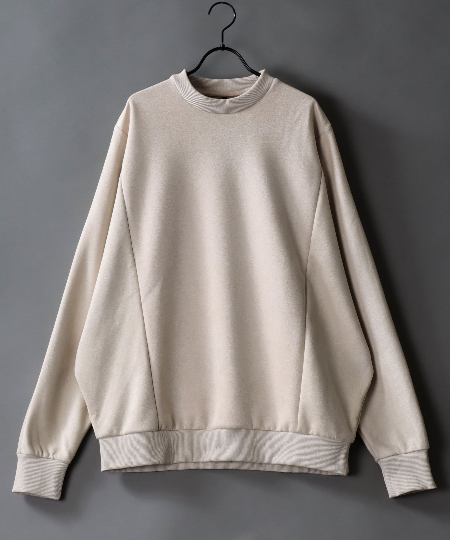 【SALE／41%OFF】SITRY トレーナー メンズ スウェット スエット スエード ドルマン 
