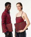 【SALE/40%OFF】LACOSTE L.12.12 コンセプトシーズナル ラージフラットポーチ ラコステ バッグ クラッチバッグ レッド【送料無料】