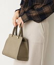 【SALE/10%OFF】Pierrot ショルダー付スクエアバッグ ピエロ バッグ ハンドバッグ ブラウン【送料無料】