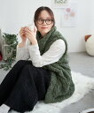 【SALE/20%OFF】LBC with Life キルンケットジレ エルビーシー インテリア・生活雑貨 ブランケット・ひざ掛け グリーン ホワイト イエロー...