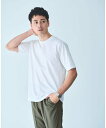 UNITED ARROWS green label relaxing 【WEB限定】JUST fit ジャケイン ジャケT 半袖 Tシャツ カットソー -吸水速乾・抗菌- ユナイテッドアローズ グリーンレーベルリラクシング トップス カットソー・Tシャツ グレー ネイビー ホワイト ブラック