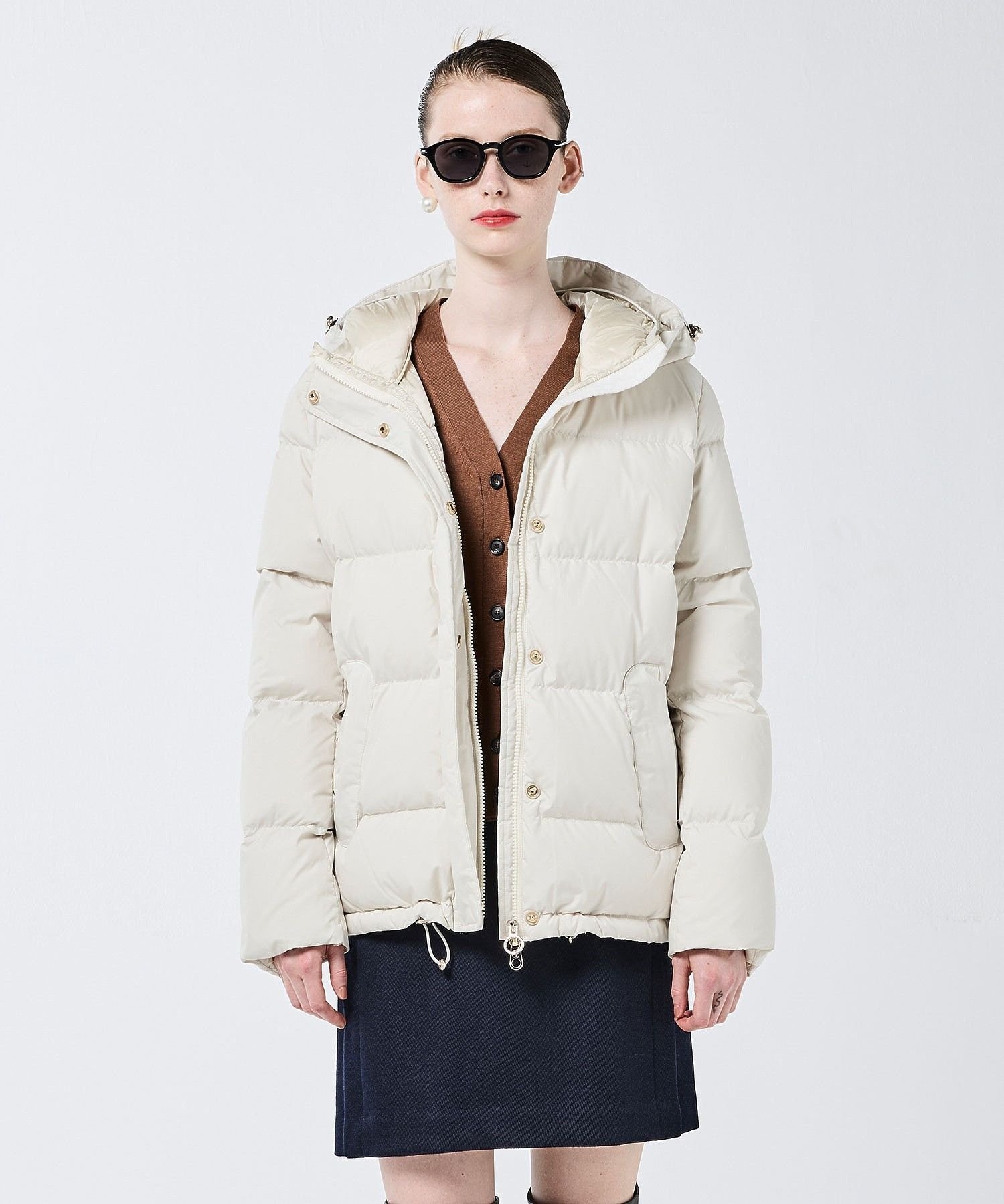 ROSE BUD CAPE HORN SENDERO ローズバッド ジャケット・アウター その他のジャケット・アウター ホワイト ブラック