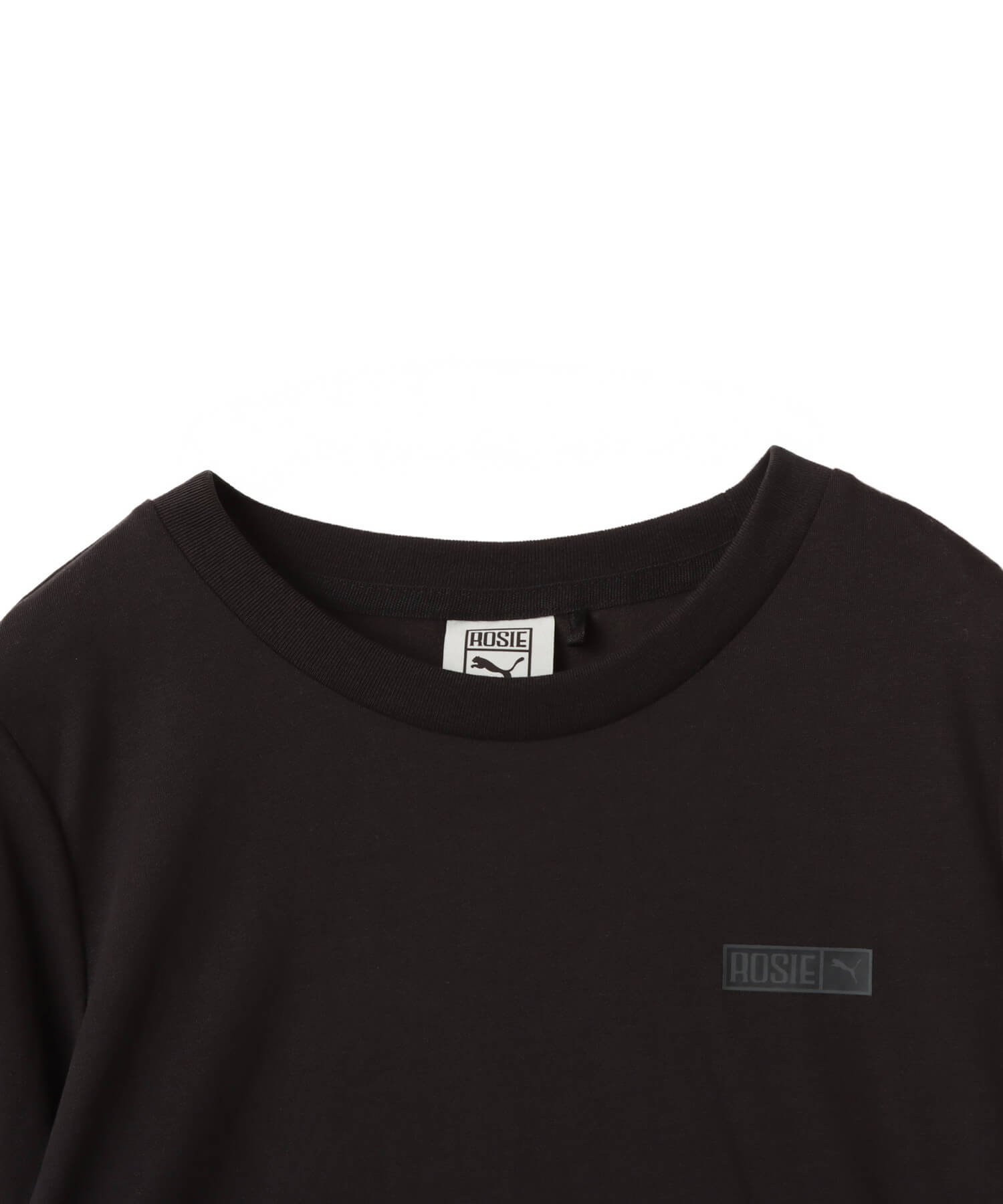PUMA PUMA x ROSE SLIM LONGSLEEVE TEE PUMA BLACK アトモス トップス カットソー・Tシャツ ブラック