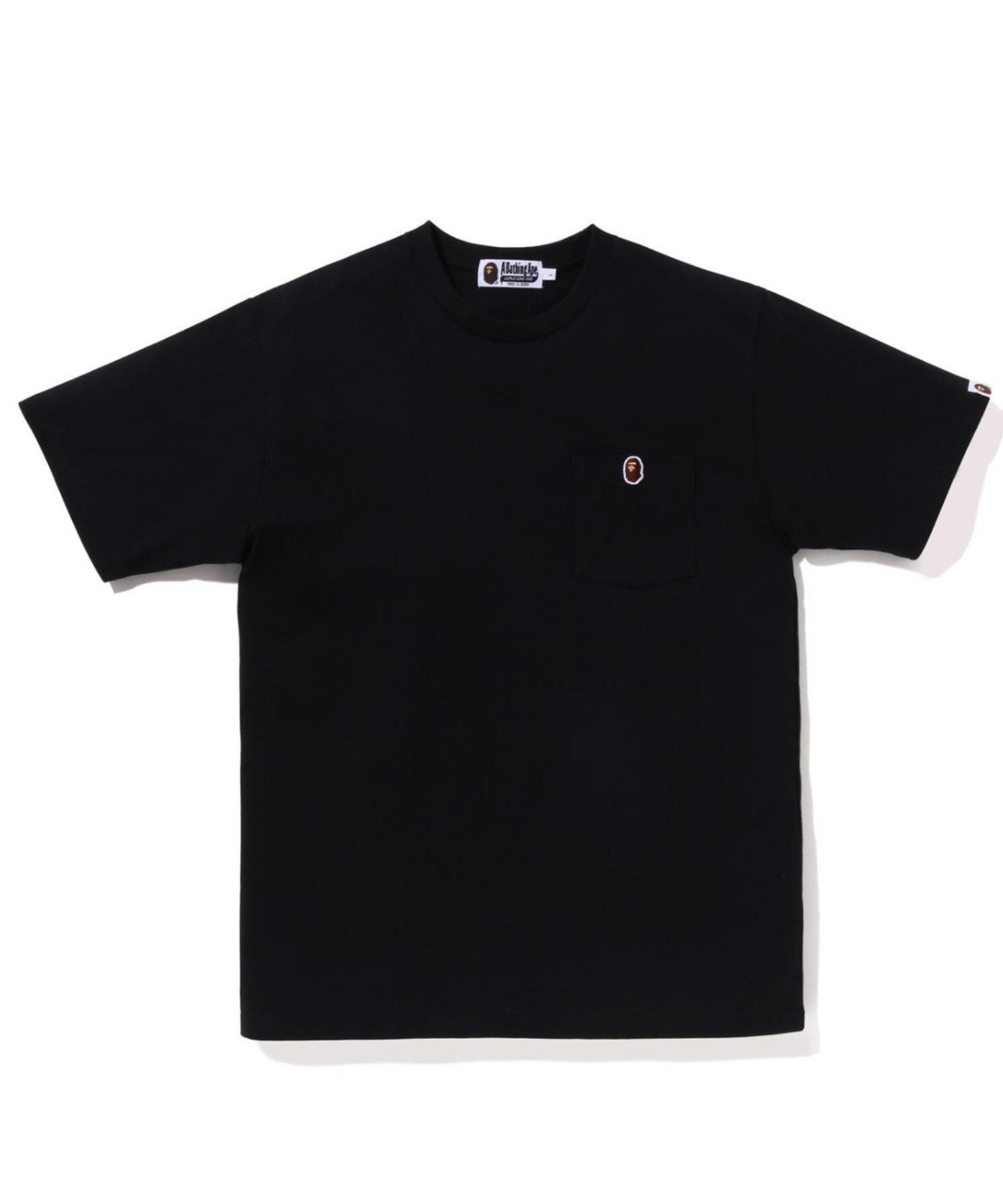 A BATHING APE ONE POINT POCKET TEE -ONLINE EXCLUSIVE- ア ベイシング エイプ トップス カットソー・Tシャツ ブラック グレー ネイビー レッド ホワイト【送料無料】