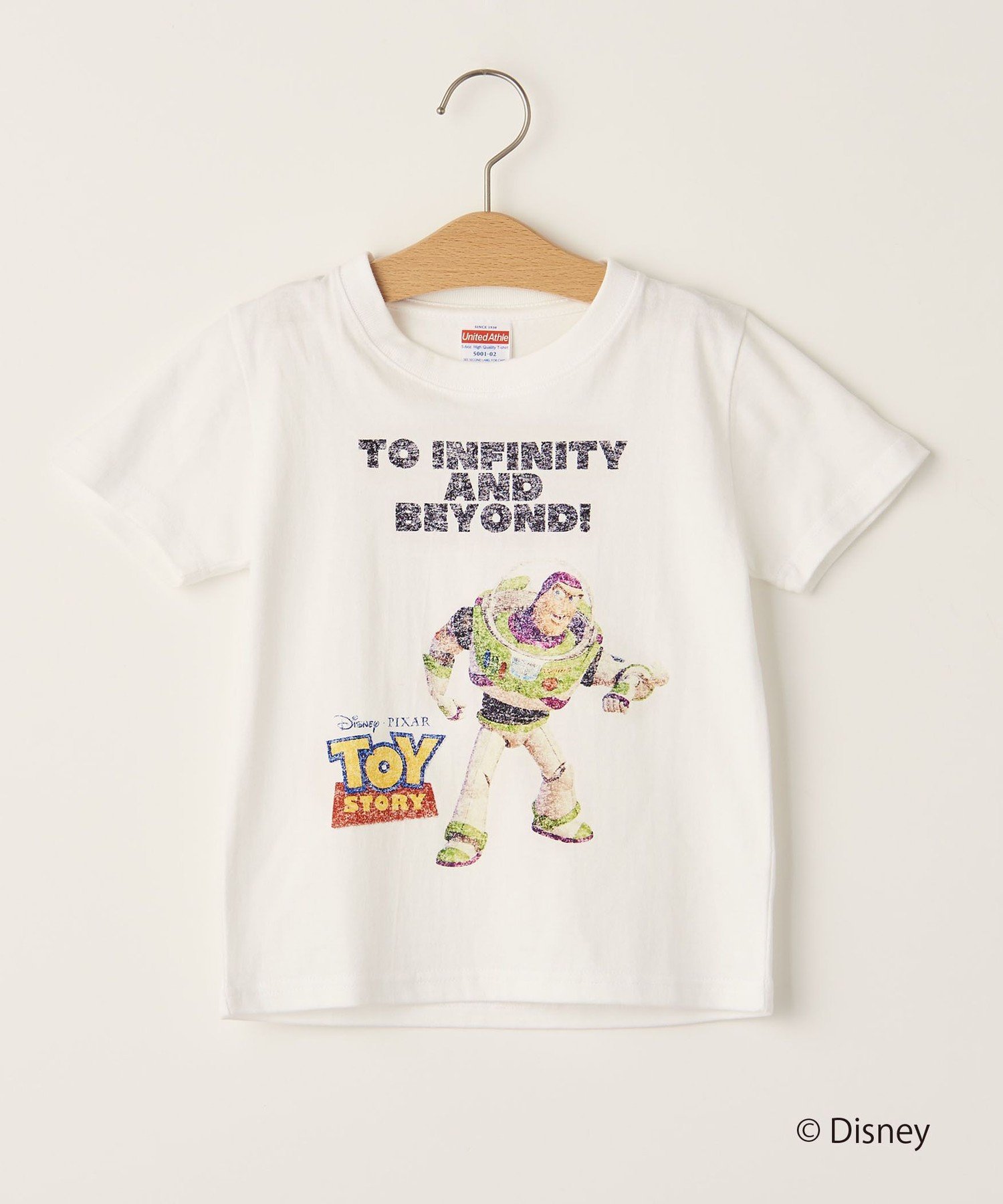 【SALE／40 OFF】BEAUTY YOUTH UNITED ARROWS ＜TOY STORY COLLECTION＞ Buzz / キッズ Tシャツ ユナイテッドアローズ アウトレット トップス カットソー Tシャツ ホワイト ネイビー