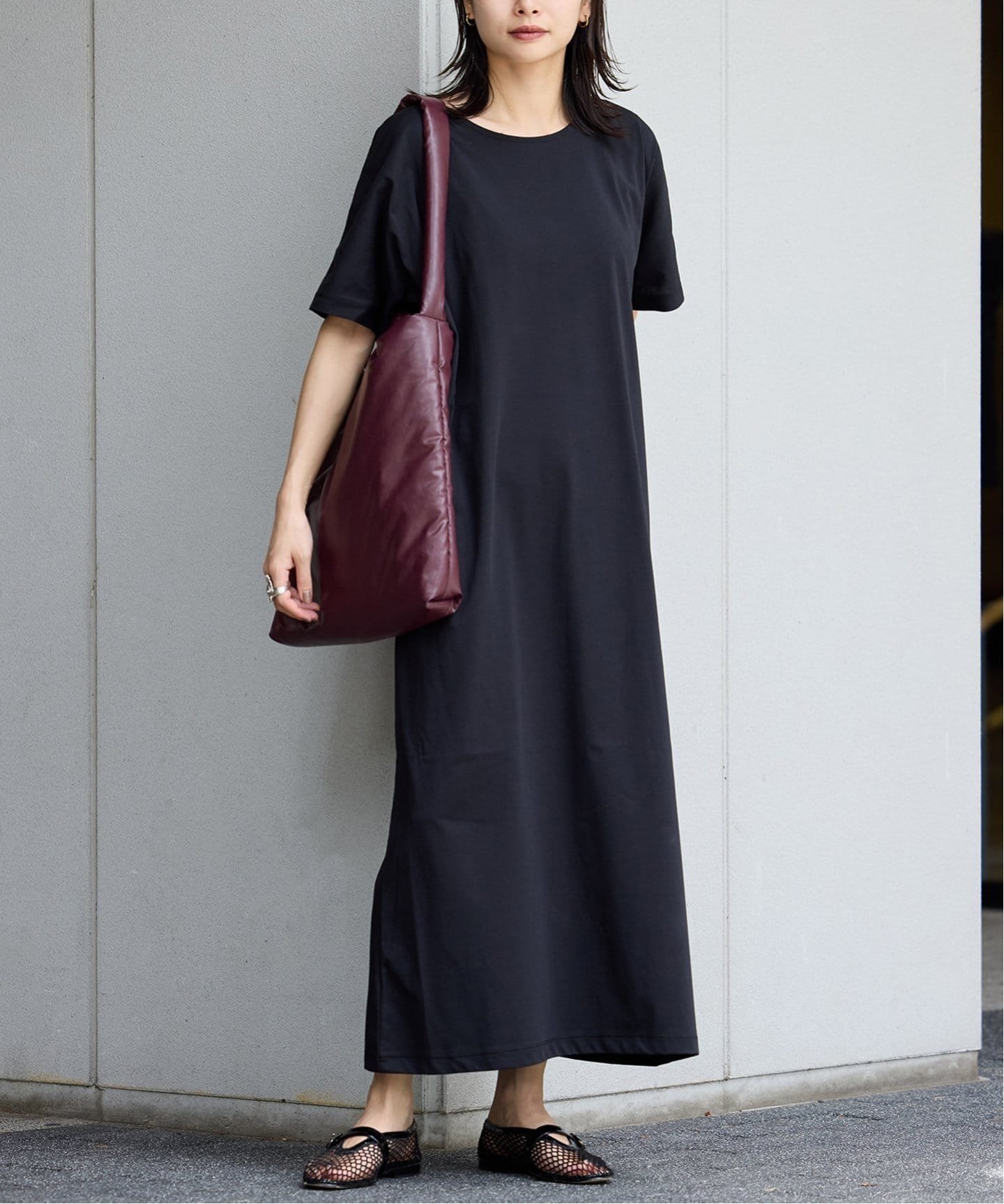 【SALE／30%OFF】JOURNAL STANDARD 2WAYドルマンワンピース ジャーナル スタンダード ワンピース・ドレス ワンピース ブラック ブラウン【送料無料】のサムネイル