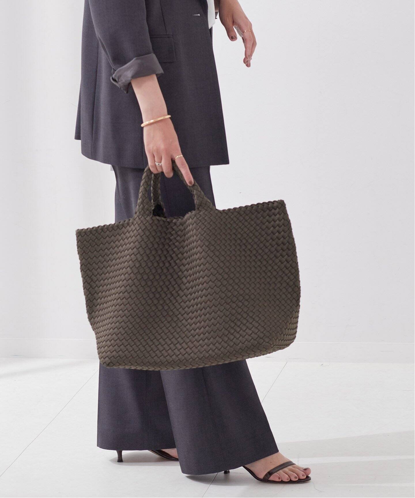 JOURNAL STANDARD L'ESSAGE 《予約》【NAGHEDI/ナゲディ】ST BARTHS LARGE TOTE:トートバッグ ジャーナルスタンダード レサージュ バッグ トートバッグ ブラウン【送料無料】のサムネイル