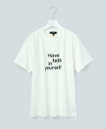 UNTITLED 【WORLD for the World】タイポグラフィティロゴTシャツ アンタイトル トップス カットソー・Tシャツ ホワイト ブラック グリーン ベージュ【送料無料】