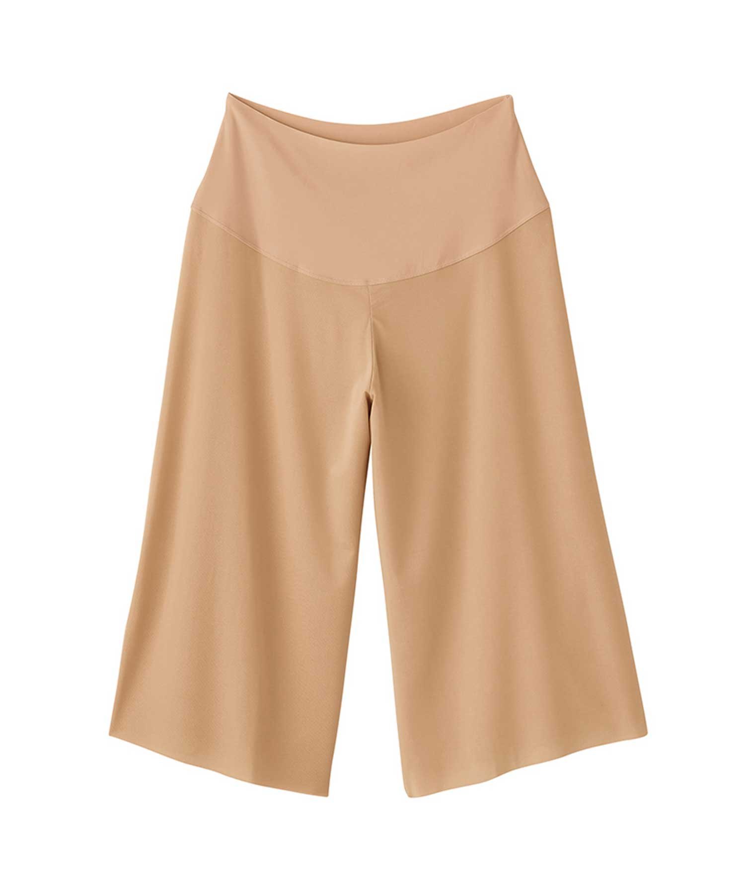 ADVANCE LABEL ペチコート【アウターひびかない】フレアパンツ 透けムレ防止 サラッとドライ ギャルリ　イチハチキュウロク　バイ　グンゼ インナー・ルームウェア その他のインナー・ルームウェア グレー ブラック ベージュ