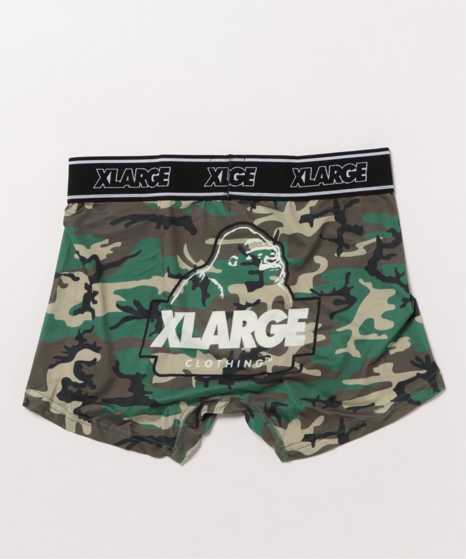 LiSS 【XLARGE】Design Under エフエスビー インナー・ルームウェア ボクサーパンツ・トランクス ベージュ グリーン