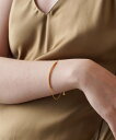 MAISON BREEZE ALLURELLE/ジルコニア*チェーンブレスレット KNF127 セットアップセブン アクセサリー・腕時計 ブレスレット・バングル...