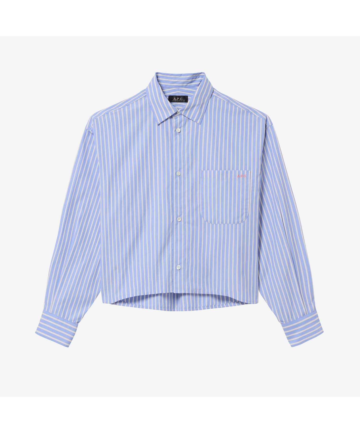 A.P.C. Sarah シャツ アー・ぺー・セー トップス シャツ・ブラウス ブルー【送料無料】(4)