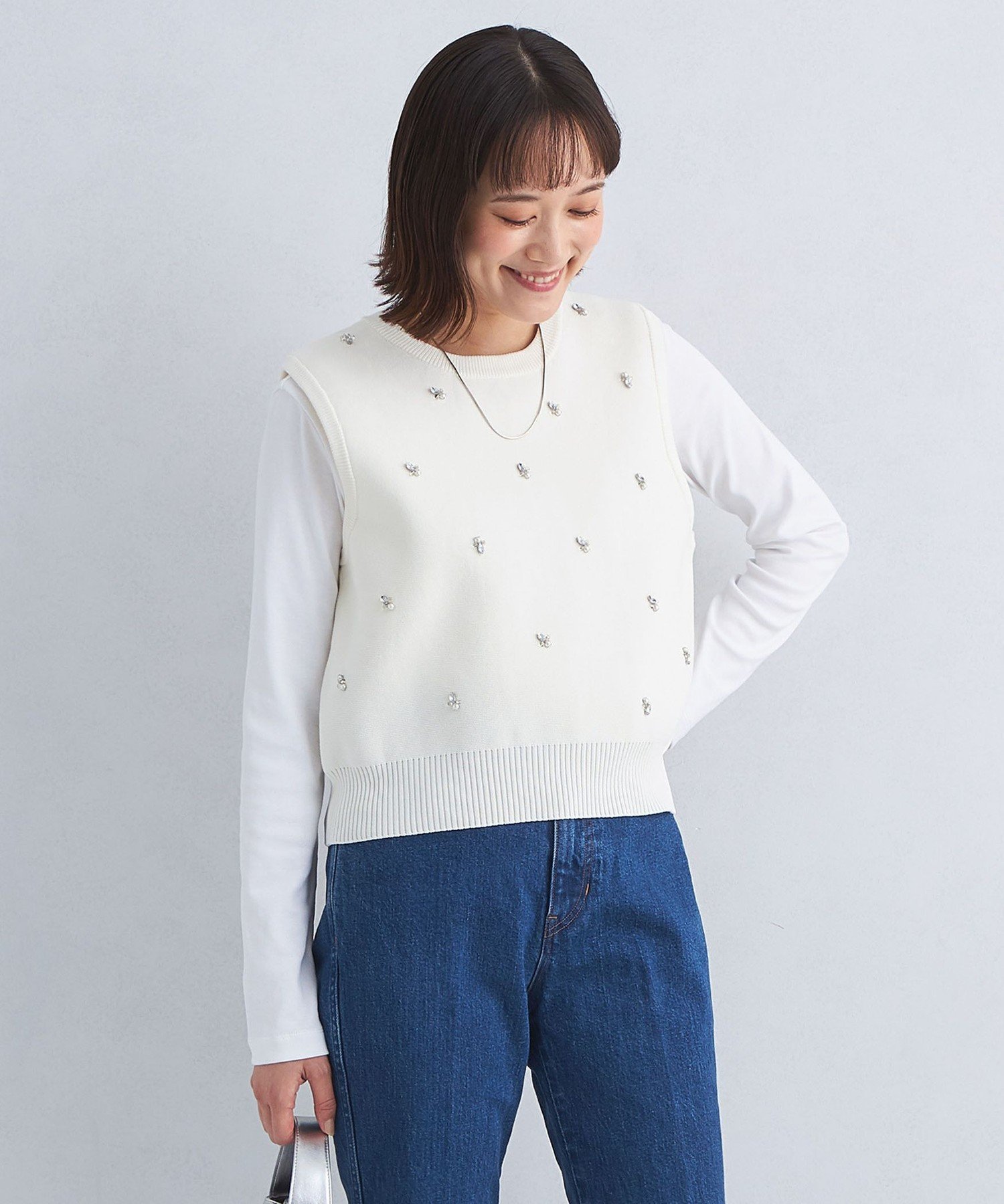 楽天市場】GREEN LABEL RELAXING（カラーホワイト）（ベスト