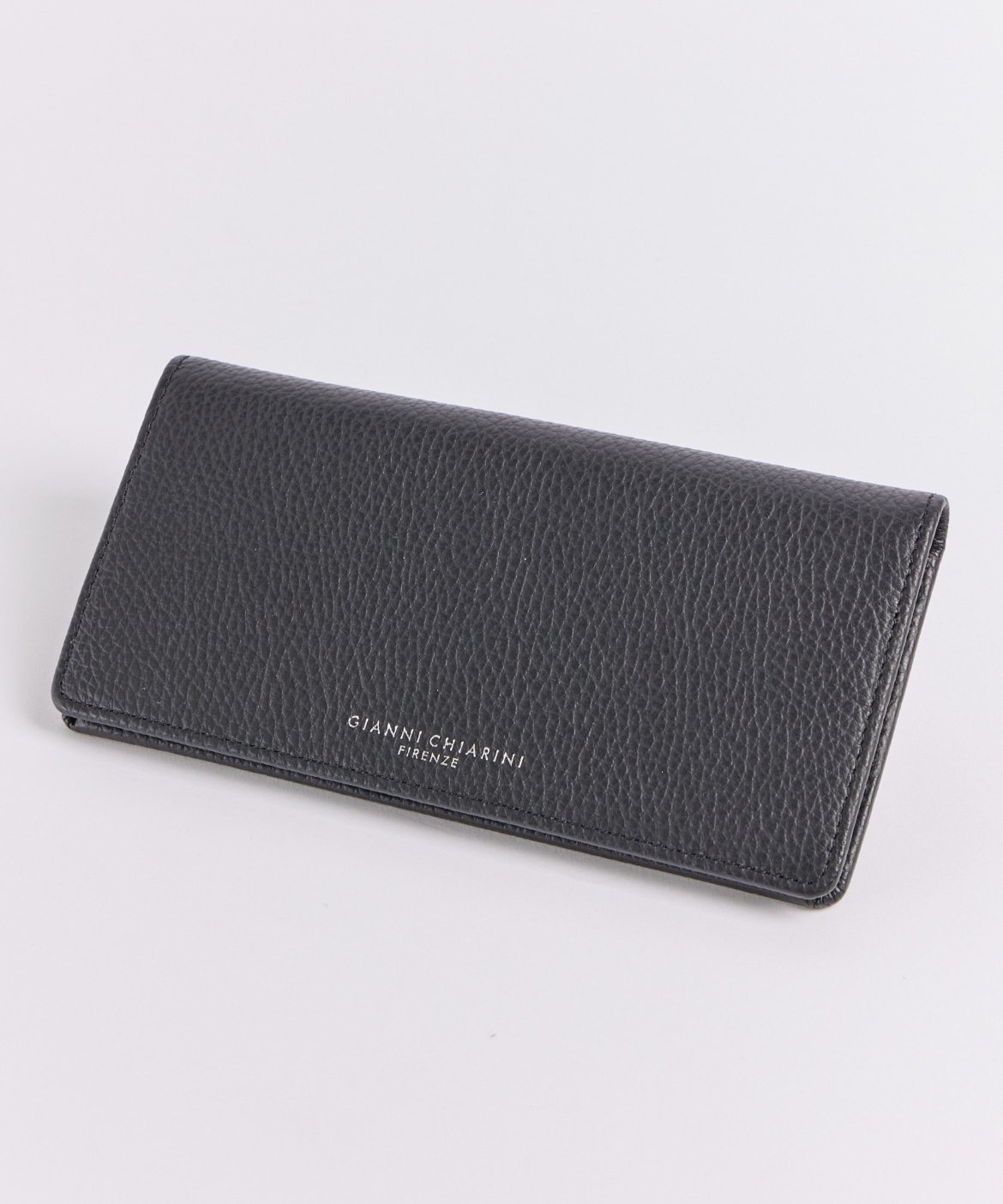 FAVORITE SUKINAMONO フラップウォレット《GIANNI CHIARINI》 イネド 財布・ポーチ・ケース 財布 ブラック【送料無料】