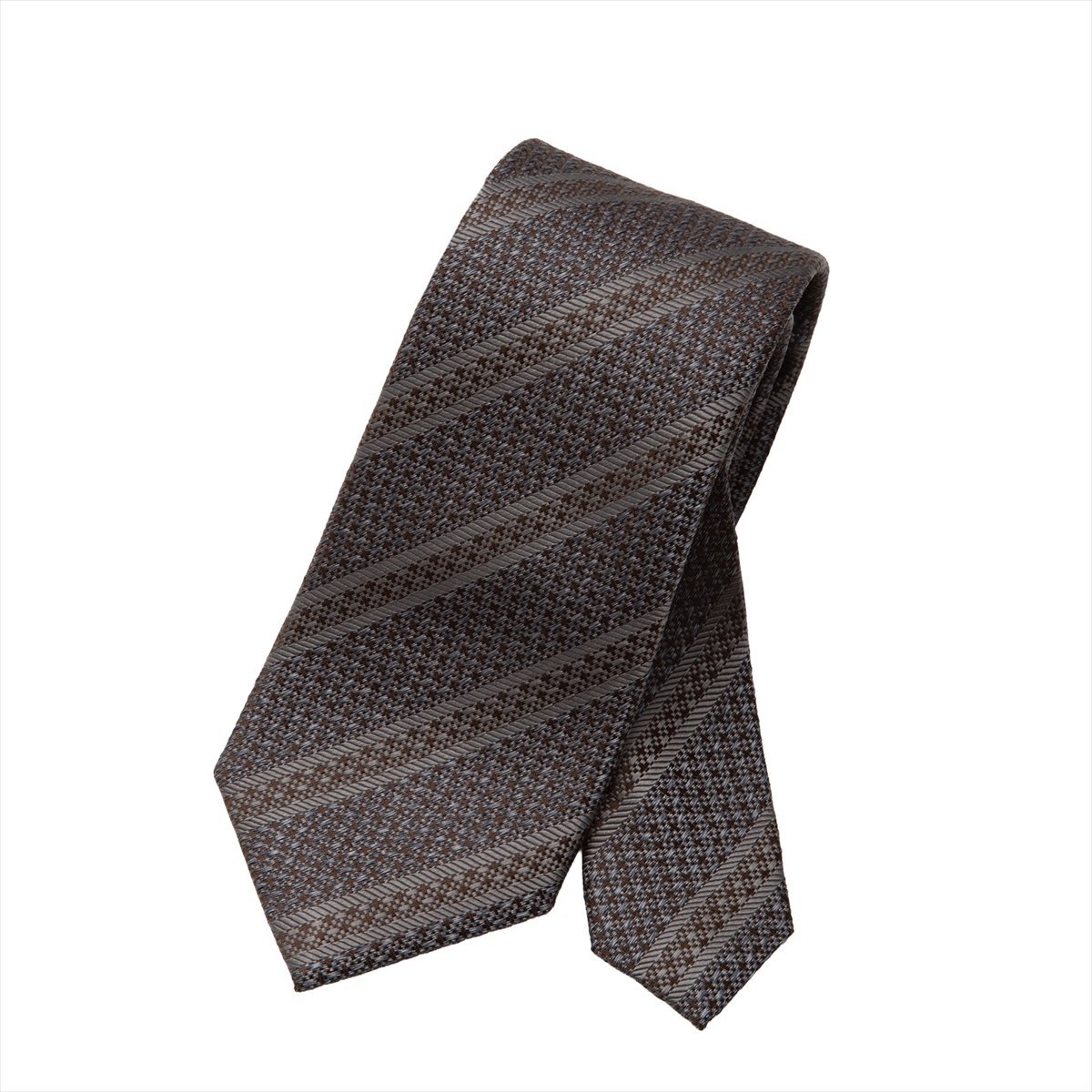 BRICK HOUSE by Tokyo Shirts ネクタイ 絹100% ベーシック ビジネス フォーマル BM15K201GCAJ3SA-35-910 トーキョーシャツ スーツ・フォーマル ネクタイ・蝶ネクタイ グレー【送料無料】