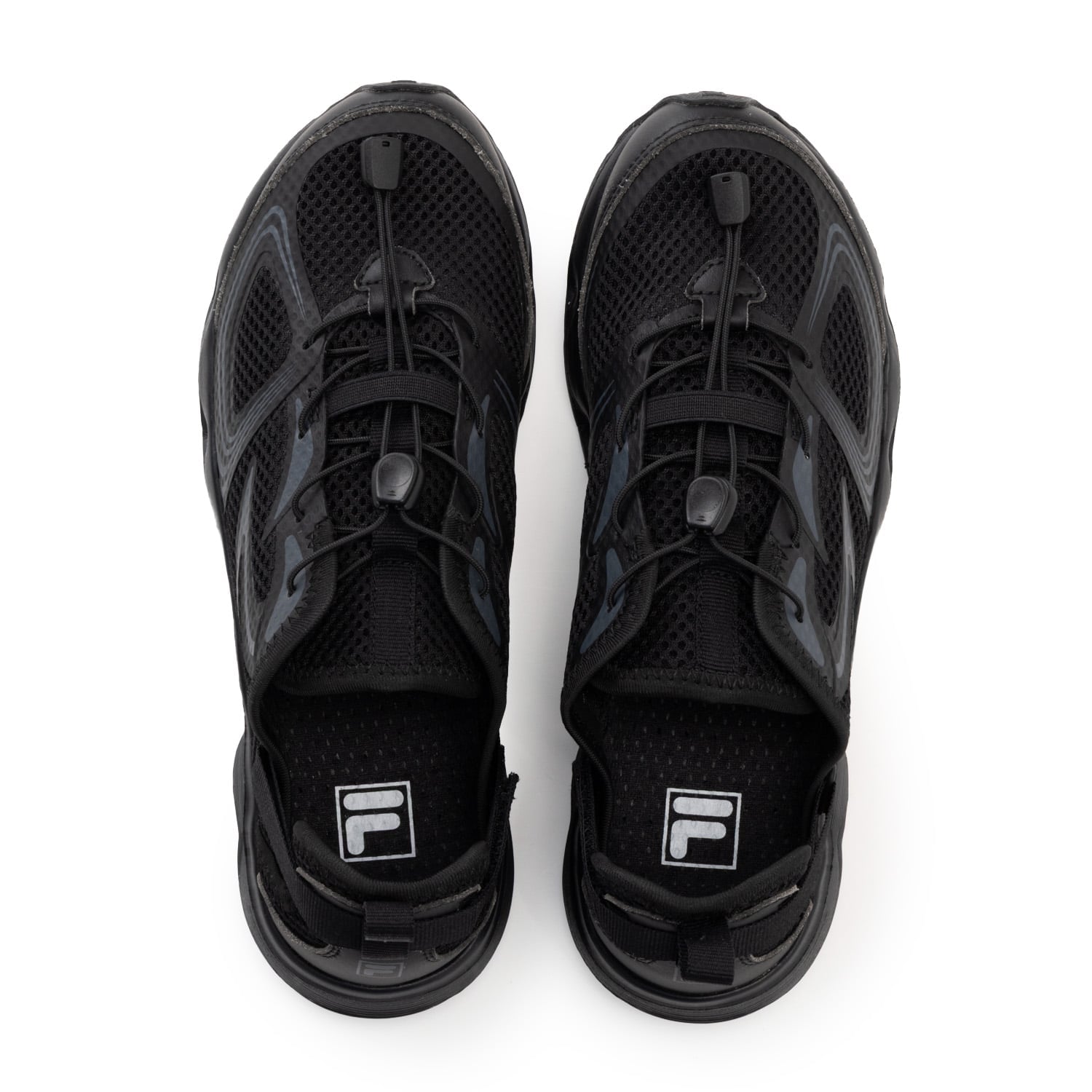 【SALE／10%OFF】FILA SLEEK WAVY SD v3 フィラ シューズ・靴 サンダル ブラック【送料無料】