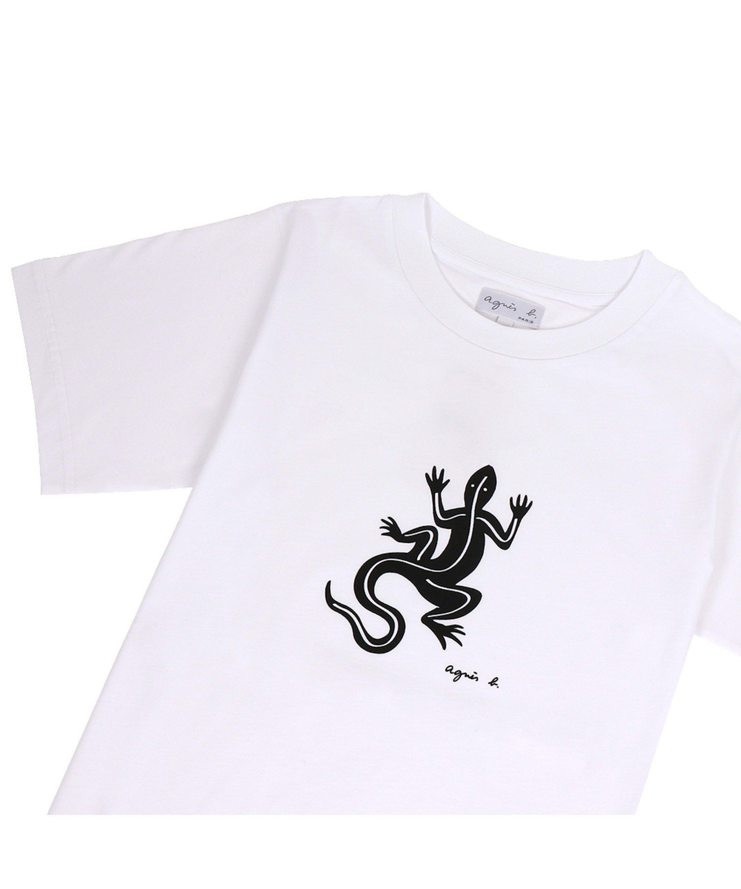 SF64 TS レザールTシャツ アニエスベー トップス カットソー・Tシャツ ホワイト