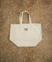 ADAM ET ROPE 039 FEMME 【PARROTT CANVAS】PCM CANVAS TOTE アダムエロペ バッグ トートバッグ ホワイト レッド【送料無料】