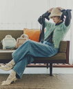 JILL by JILL STUART 切替えデザインデニムパンツ ジル バイ ジル スチュアート パンツ その他のパンツ ブルー ピンク【送料無料】