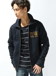 【SALE／50%OFF】TOMMY HILFIGER (M)アスレチックジャケット トミーヒルフィガー コート/ジャケット コート/ジャケットその他 ネイビー グレー【送料無料】