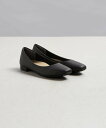 【SALE／30 OFF】UNOHA FLAT SHOES ウノハ シューズ 靴 バレエシューズ ブラック ベージュ【送料無料】