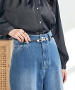 【SALE/10%OFF】a.v.v ベーシックビットベルト アー・ヴェ・ヴェ ファッション雑貨 ベルト ベージュ ブラック