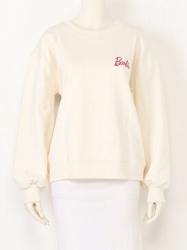 【SALE/45%OFF】Lily Brown Barbieバックプリントスウェット リリーブラウン カットソー スウェット ブラック ホワイト【送料無料】